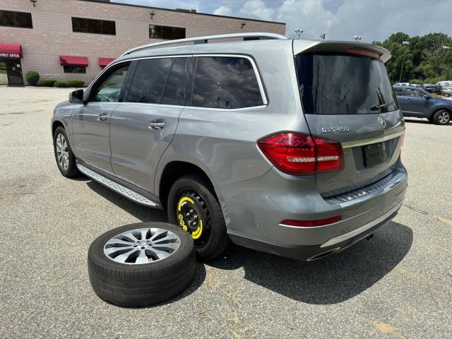 4JGDF6EE3HA770346 - 2017 MERCEDES-BENZ GLS 450 4MATIC SILVER photo 3