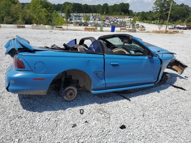 1FALP444XSF269464 - 1995 FORD MUSTANG BLUE photo 3