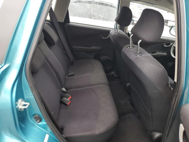 JHMGE8H53DC012645 - 2013 HONDA FIT SPORT TEAL photo 10