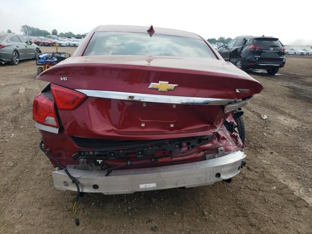 2G1125S35J9154349 - 2018 CHEVROLET IMPALA PREMIER RED photo 6