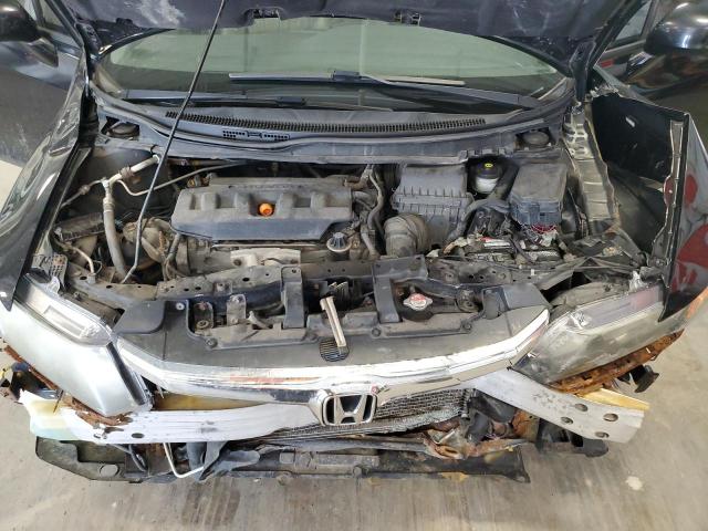 2HGFB2F90CH002693 - 2012 HONDA CIVIC EXL Czarny zdjęcie 11