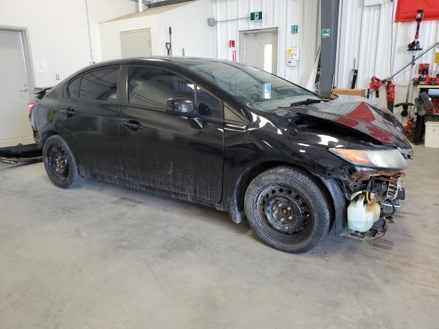 2HGFB2F90CH002693 - 2012 HONDA CIVIC EXL Czarny zdjęcie 4