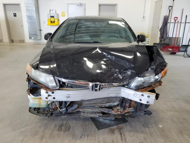 2HGFB2F90CH002693 - 2012 HONDA CIVIC EXL Czarny zdjęcie 5