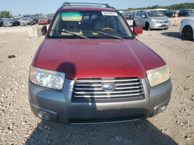 JF1SG67606H752346 - 2006 SUBARU FORESTER 2.5X LL BEAN RED photo 5