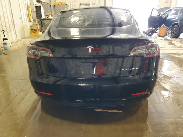 5YJ3E1EBXJF170545 - 2018 TESLA MODEL 3 BLACK photo 6