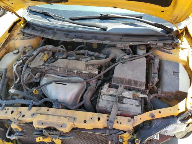 JTKJF5C77C3025174 - 2012 TOYOTA SCION TC 黄色 照片 11