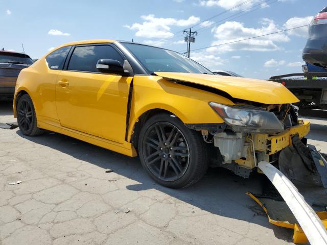 JTKJF5C77C3025174 - 2012 TOYOTA SCION TC 黄色 照片 4