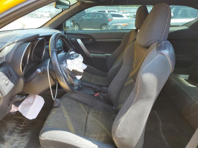 JTKJF5C77C3025174 - 2012 TOYOTA SCION TC 黄色 照片 7