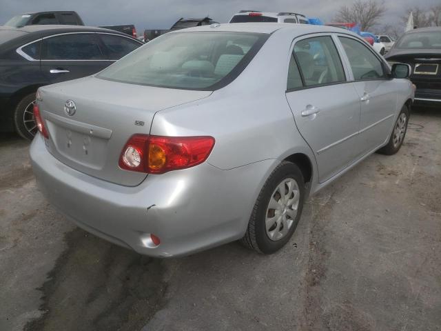 JTDBL40E69J012146 - 2009 TOYOTA COROLLA BASE SILVER photo 4