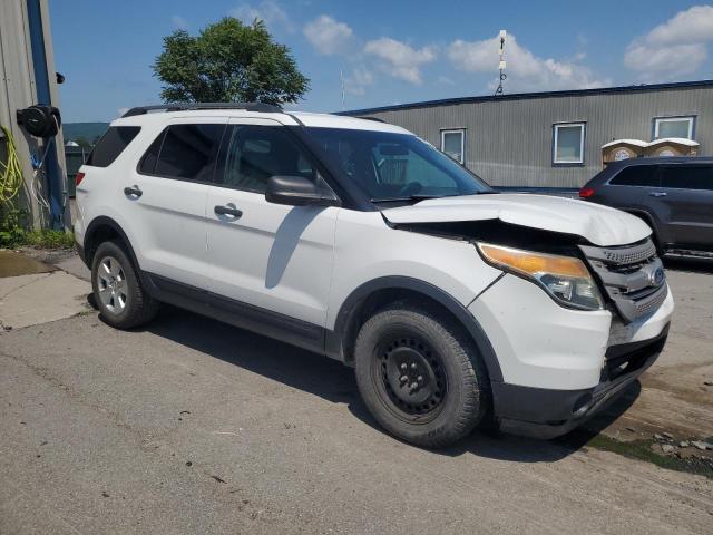 1FM5K8B83DGC53209 - 2013 FORD EXPLORER თეთრი ფოტო 4