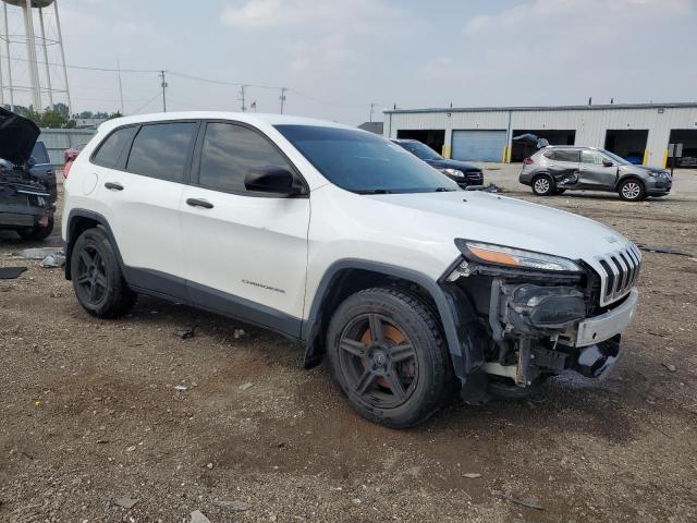 1C4PJMAB6HW606687 - 2017 JEEP CHEROKEE SPORT WHITE photo 4