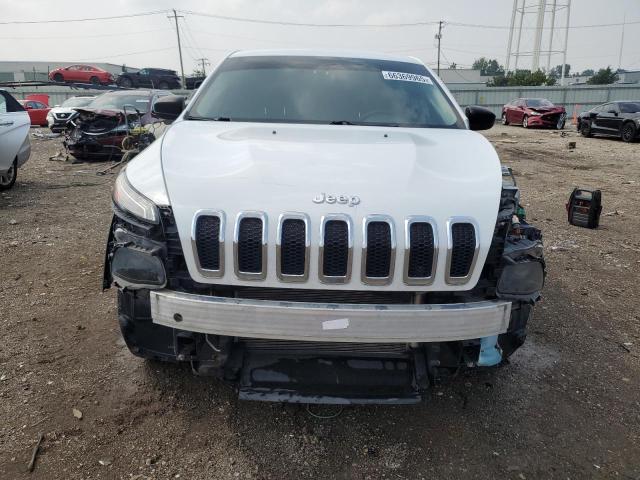 1C4PJMAB6HW606687 - 2017 JEEP CHEROKEE SPORT WHITE photo 5