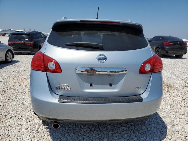 JN8AS5MT2DW027465 - 2013 NISSAN ROGUE S BLUE photo 6