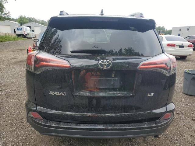2T3ZFREV6HW344731 - 2017 TOYOTA RAV4 LE BLACK photo 6