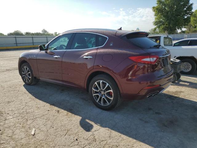 ZN661XUL1HX238641 - 2017 MASERATI LEVANTE LUXURY MAROON photo 2