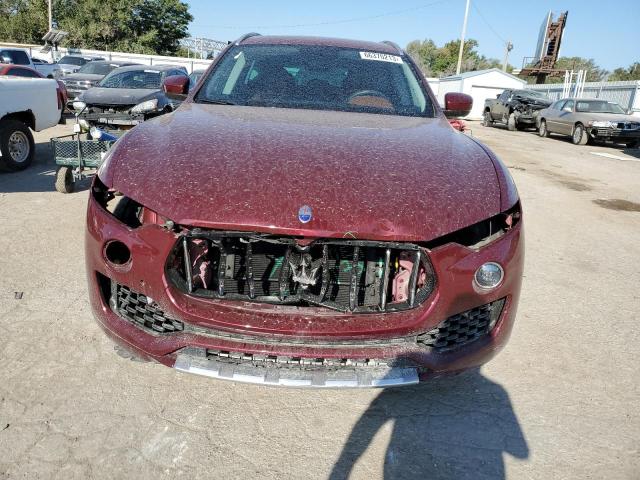 ZN661XUL1HX238641 - 2017 MASERATI LEVANTE LUXURY MAROON photo 5