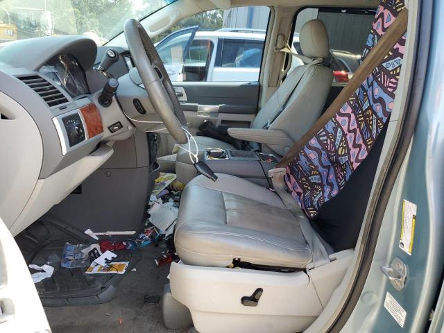 2A8HR54P98R744638 - 2008 CHRYSLER TOWN & COU TOURING 青绿色 照片 7