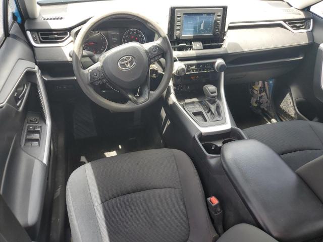 2T3H1RFV4KW006714 - 2019 TOYOTA RAV4 LE Blau Foto 8