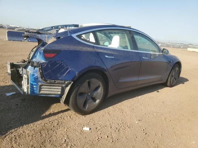 5YJ3E1EB9LF621970 - 2020 TESLA MODEL 3 BLUE photo 3