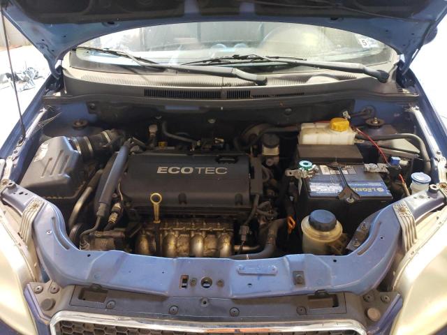KL1TD66E99B316030 - 2009 CHEVROLET AVEO LS 蓝色 照片 11
