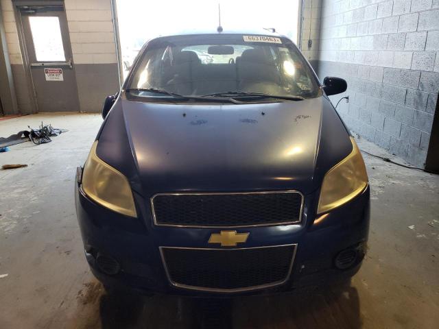 KL1TD66E99B316030 - 2009 CHEVROLET AVEO LS 蓝色 照片 5