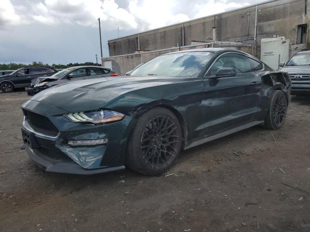 1FA6P8K03K5501820 - 2019 FORD MUSTANG BULLITT GREEN photo 1