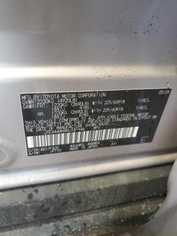 JTEAAAAHXRJ181946 - 2024 TOYOTA VENZA LE Gümüş fotoğraf 14