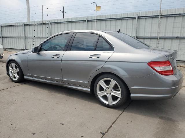 WDDGF8BB8BR184036 - 2011 MERCEDES-BENZ C 300 4MATIC GRAY photo 2