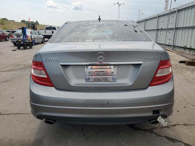 WDDGF8BB8BR184036 - 2011 MERCEDES-BENZ C 300 4MATIC GRAY photo 6