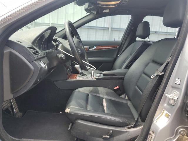 WDDGF8BB8BR184036 - 2011 MERCEDES-BENZ C 300 4MATIC GRAY photo 7