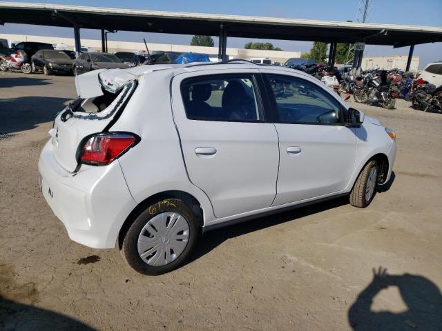 ML32AUHJ1RH011830 - 2024 MITSUBISHI MIRAGE ES WHITE photo 3