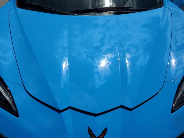 1G1YA2D41M5114180 - 2021 CHEVROLET CORVETTE STINGRAY 1LT BLUE photo 11