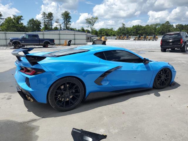 1G1YA2D41M5114180 - 2021 CHEVROLET CORVETTE STINGRAY 1LT BLUE photo 3