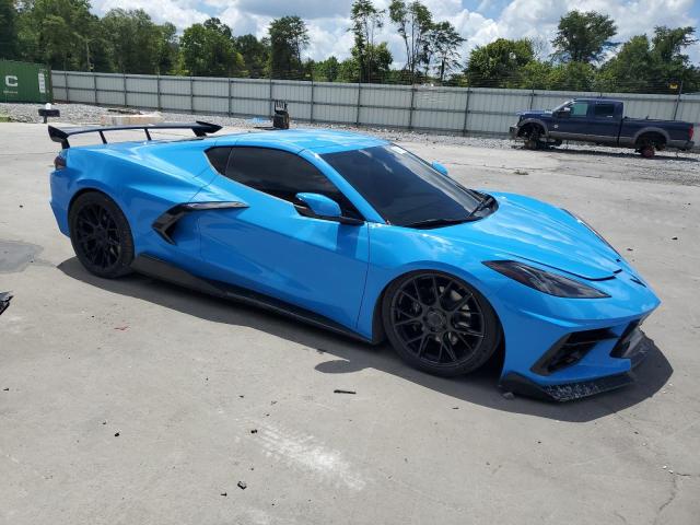 1G1YA2D41M5114180 - 2021 CHEVROLET CORVETTE STINGRAY 1LT BLUE photo 4