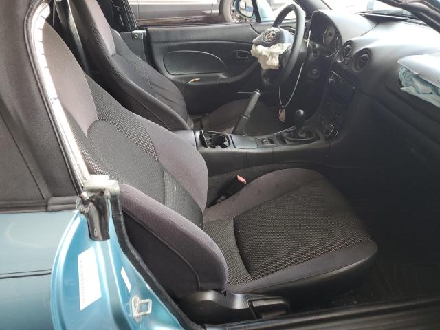 JM1NB353X20221046 - 2002 MAZDA MX-5 MIATA BASE BLUE photo 10