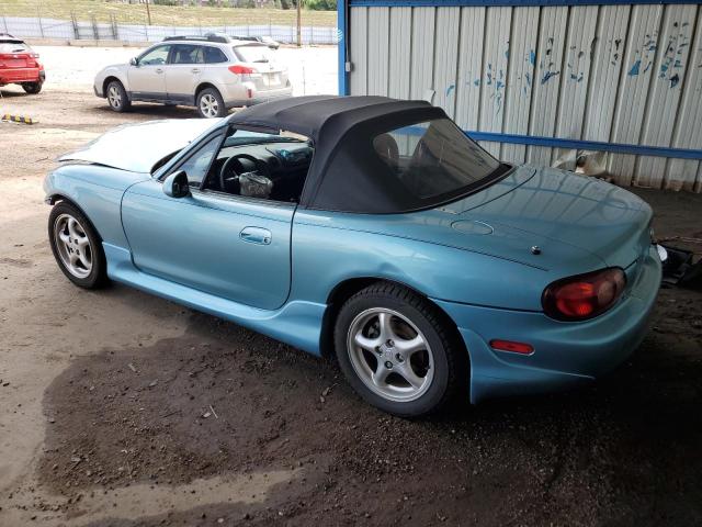 JM1NB353X20221046 - 2002 MAZDA MX-5 MIATA BASE BLUE photo 2