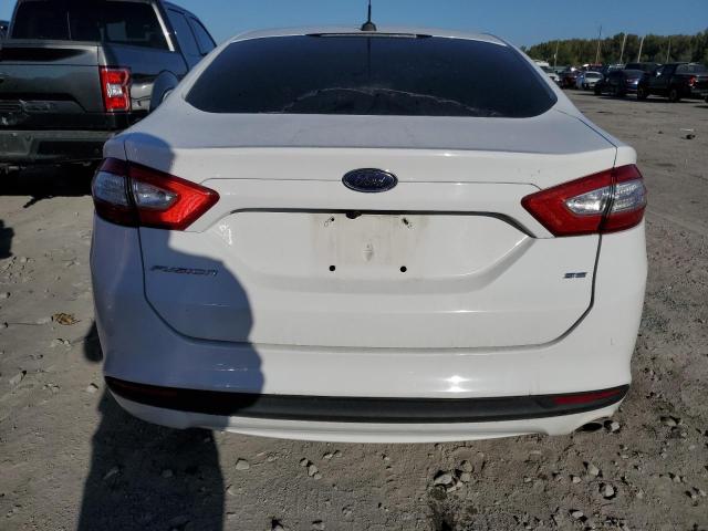 3FA6P0H78GR260752 - 2016 FORD FUSION SE WHITE photo 6