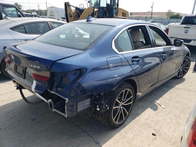 3MW5R7J0XM8B51374 - 2021 BMW 330XI BLUE photo 3