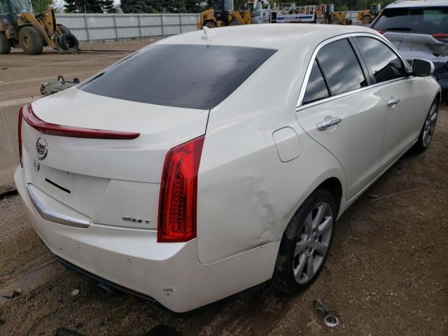 1G6AJ5SX4E0112285 - 2014 CADILLAC ATS PERFORMANCE WHITE photo 3