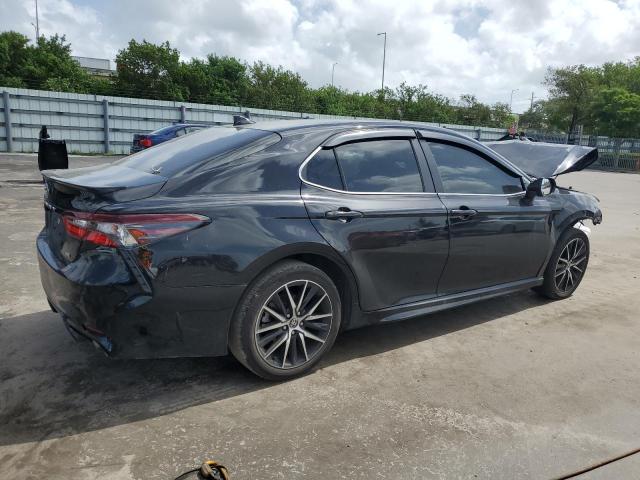 4T1G11AK8RU888600 - 2024 TOYOTA CAMRY SE NIGHT SHADE BLACK photo 3