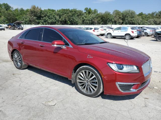 3LN6L5A98HR663884 - 2017 LINCOLN MKZ PREMIERE RED photo 4