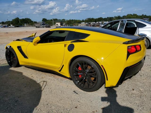 1G1YE2D73E5000472 - 2014 CHEVROLET CORVETTE STINGRAY 3LT YELLOW photo 2