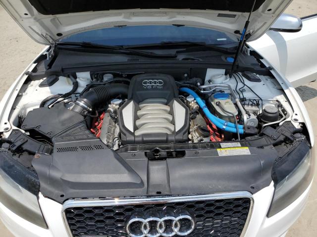 WAU3VAFRXBA002004 - 2011 AUDI S5 PRESTIGE WHITE photo 11