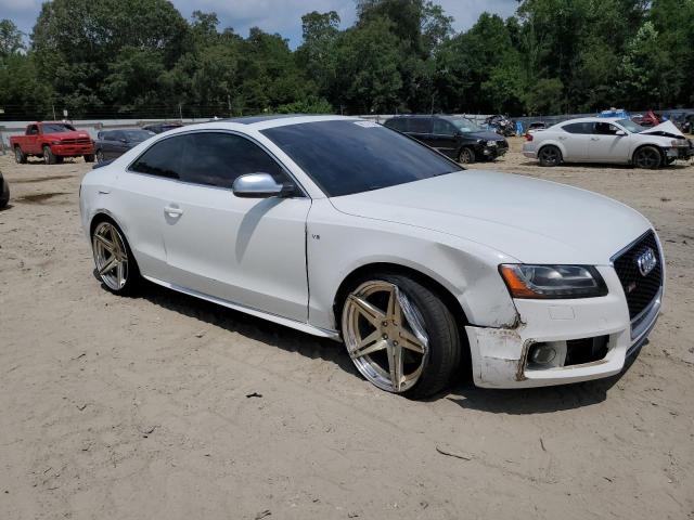 WAU3VAFRXBA002004 - 2011 AUDI S5 PRESTIGE WHITE photo 4