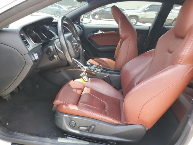 WAU3VAFRXBA002004 - 2011 AUDI S5 PRESTIGE WHITE photo 7