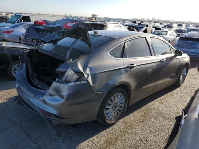 3FA6P0LU7DR209171 - 2013 FORD FUSION SE HYBRID GRAY photo 3