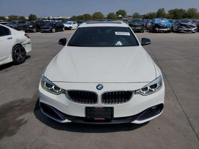 WBA4A7C59FD413127 - 2015 BMW 428 XI GRAN COUPE WHITE photo 5