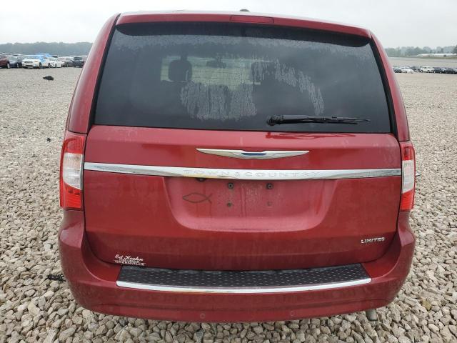 2A4RR6DG9BR749339 - 2011 CHRYSLER TOWN & COU LIMITED BURGUNDY photo 6