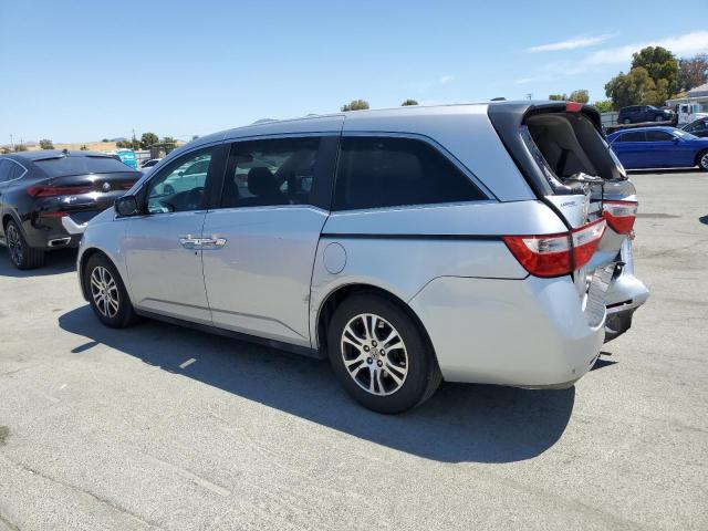 5FNRL5H66CB071312 - 2012 HONDA ODYSSEY EXL SILVER photo 2