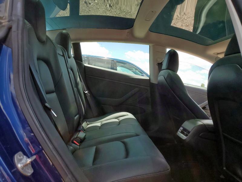 5YJ3E1EB9LF793612 - 2020 TESLA MODEL 3 ლურჯი ფოტო 10